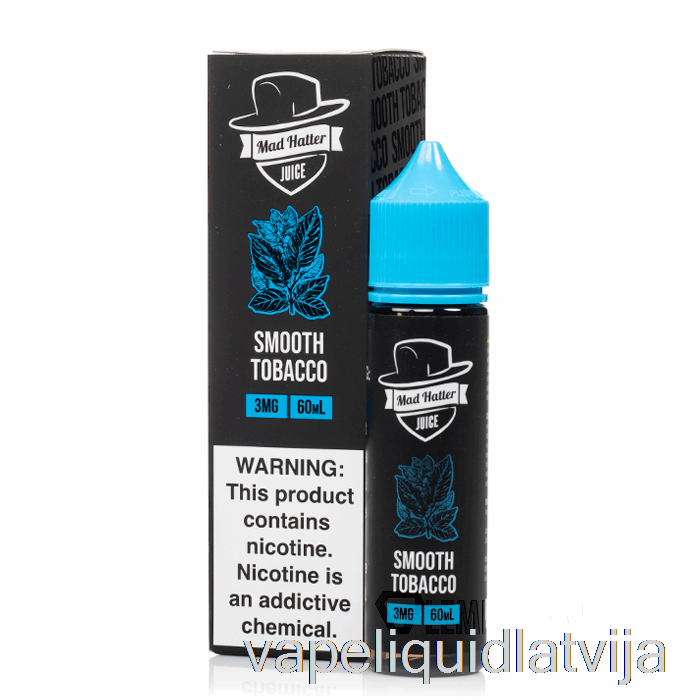 Gluda Tabaka - Mad Hatter - 60ml 0mg Vape šķidrums